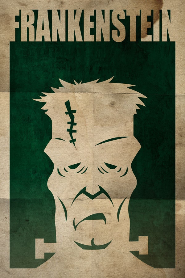 11x17 Frankenstein Monster Poster