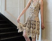 Ballets Russes  beaded fantasy Evening  Dress  or Wedding Gown