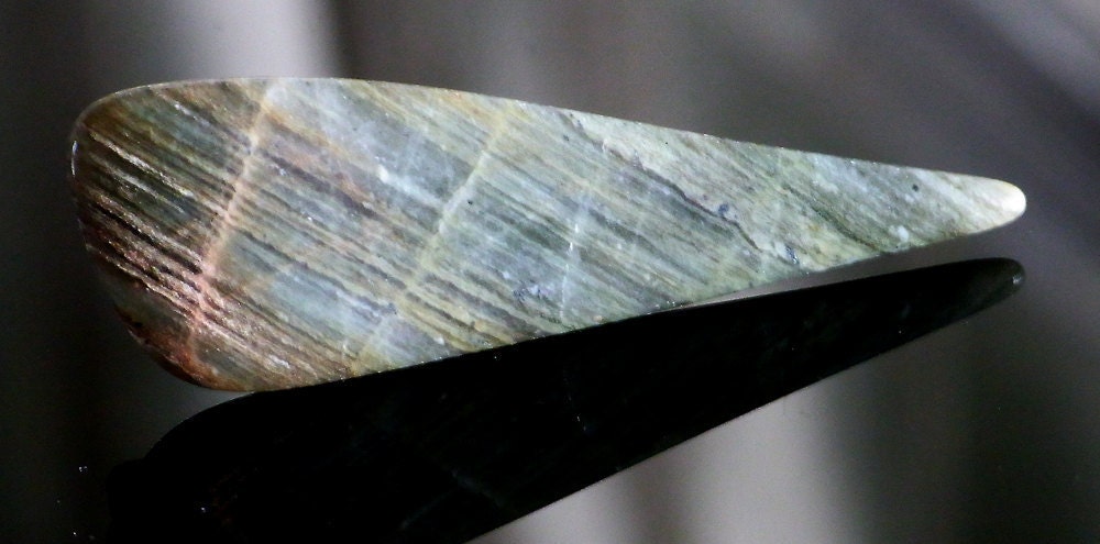 Star Trek Style Semi  Precious Stone Brooch, Gifts under 10 pounds