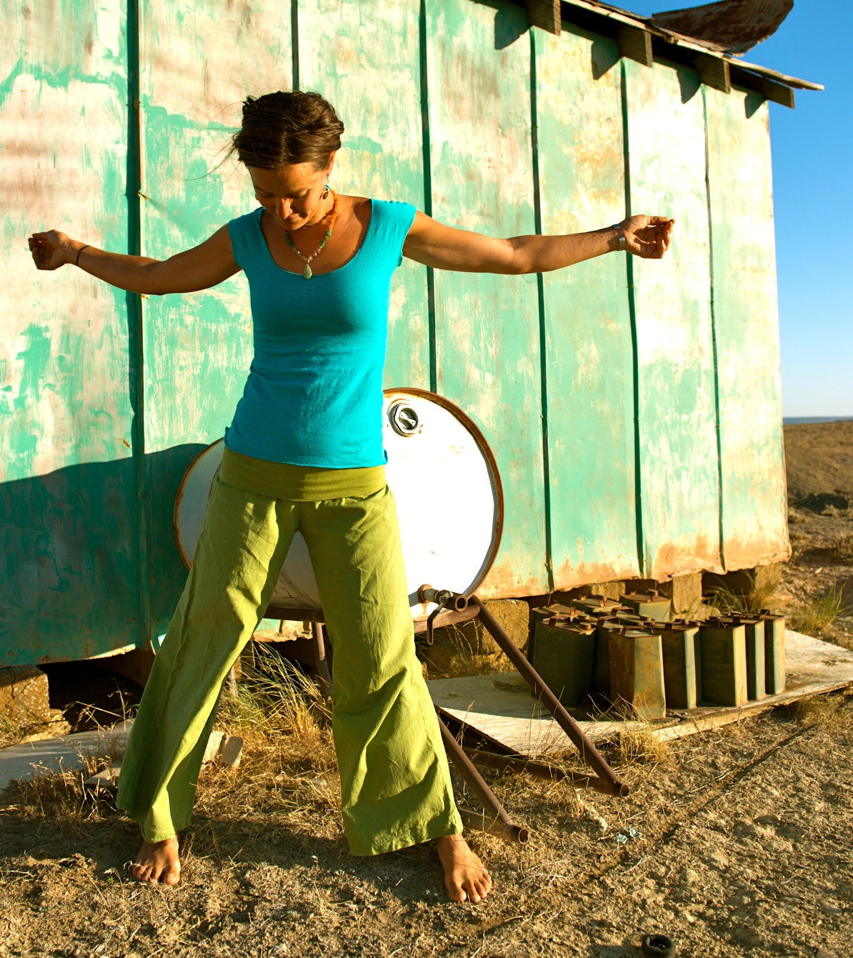 Banyan Pant (hemp/organic cotton woven - organic clothing)