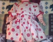 1950s - Sayco - Dirty Blonde Classic Vinyl Babydoll - 19"