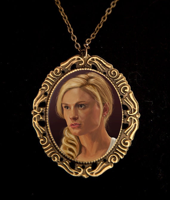 Sookie True Blood Cameo Necklace