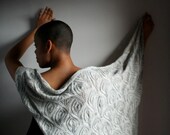 Leaf Lace Alpaca Silk Shawl