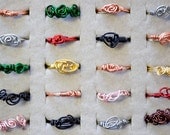 Created just for you - Custom made copper wire rings