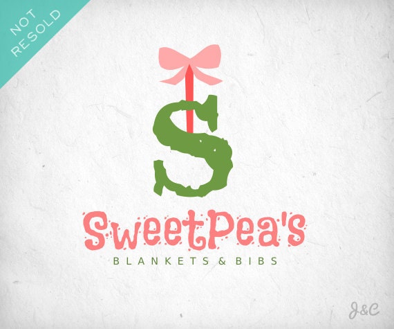 Premade OOAK Logo Moss Letter