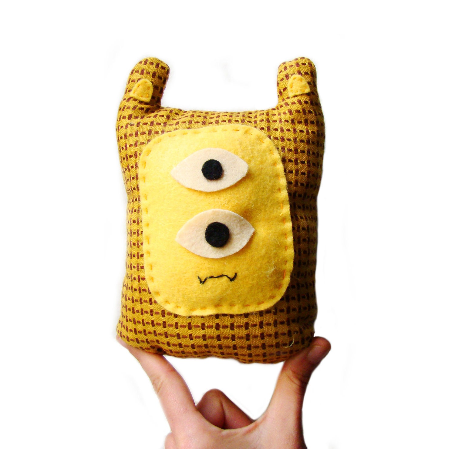 Yellow Monster Plush