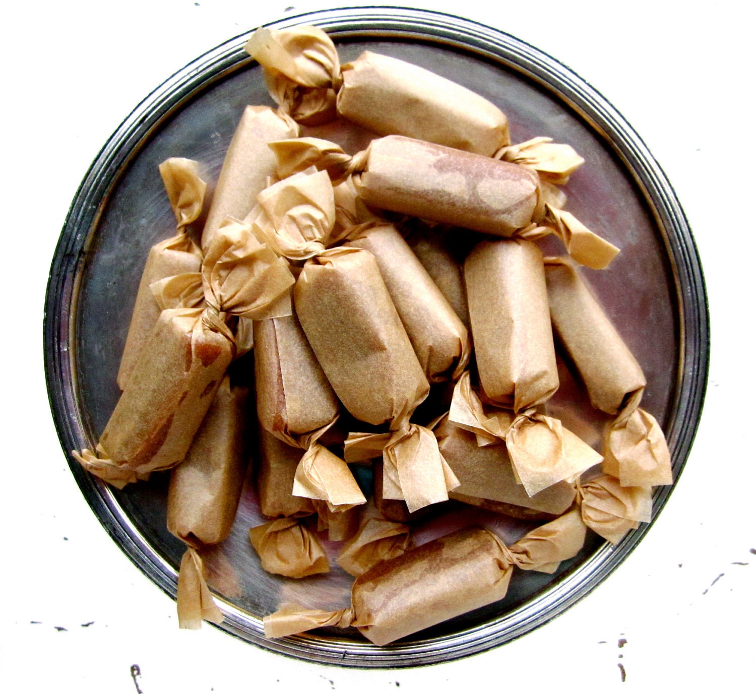 VEGAN Organic Salted Caramels, 4oz Bag