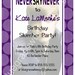 Justin Bieber NEVER SAY NEVER Birthday Invitation- purple polka dots