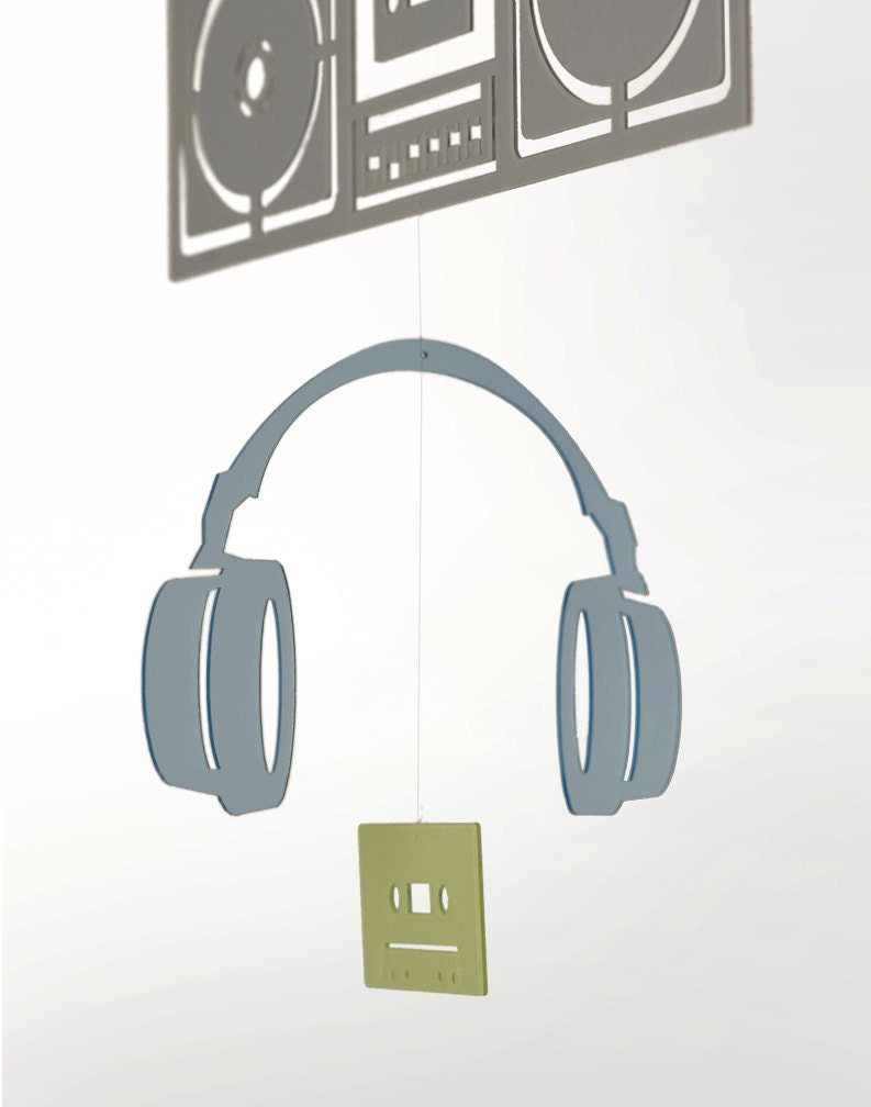 Boom Box Mobile in Recycled Eco Plastic
