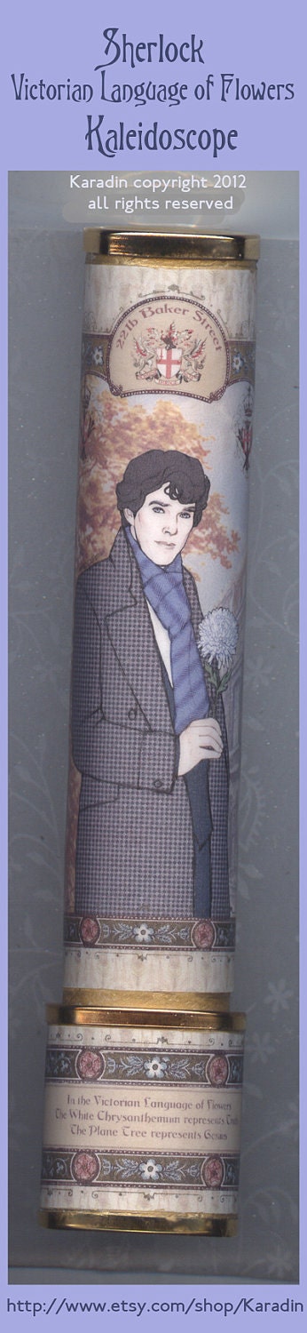 Sherlock Victorian Language of Flowers Kaledioscope