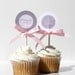 Birthday Cupcake Toppers - VINTAGE PRINCESS Printable