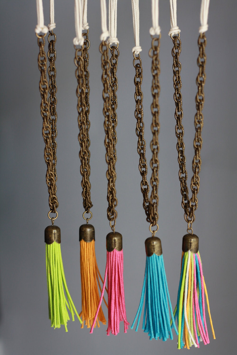 Summer Tassel Long Necklace