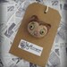 Were-Kitty- Baby Werewolf Needle Felted Brooch
