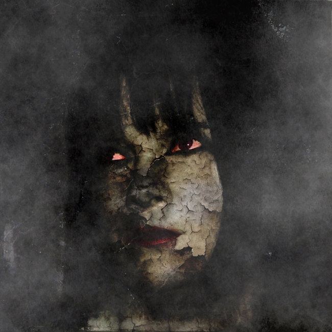 Macabre Photo, Undead Zombie Monster, Halloween, Nightmare, Horror Photograph, Dark Art Photo