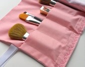 Roll Up Makeup Brush Bag