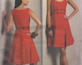 Vogue Dress Pattern 1089 sizes  8, 10, 12, 14 UNCUT Badgley Mischka
