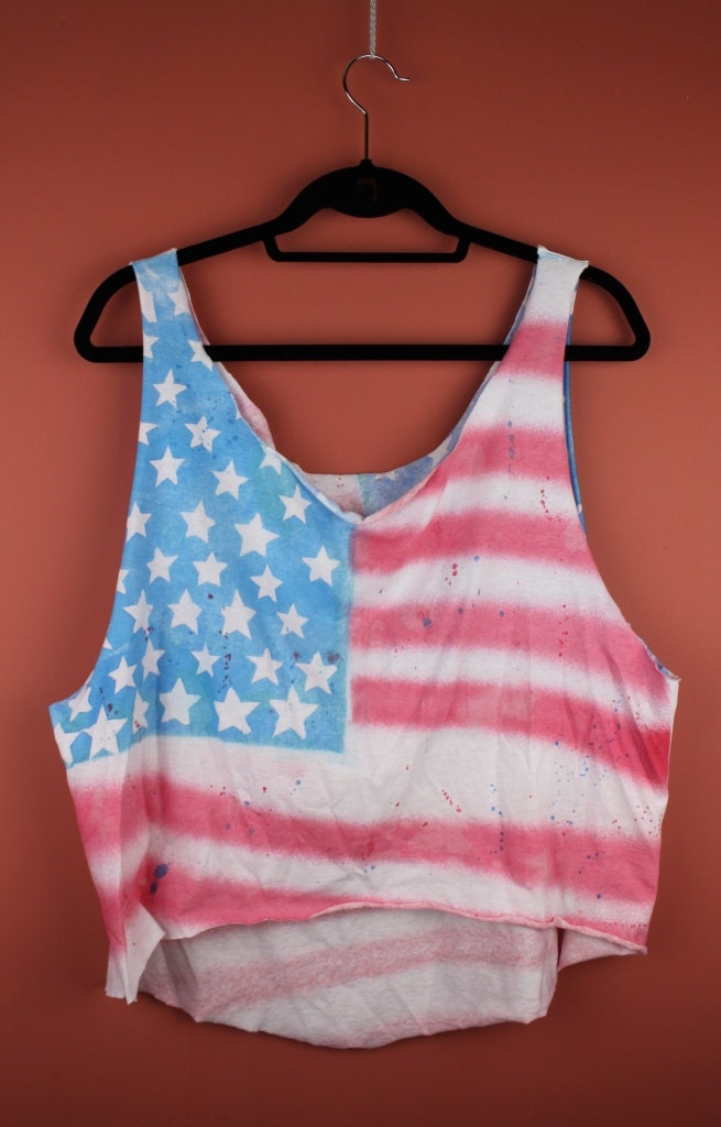 American Flag Hi-Lo Tank