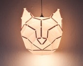Cat Large - do it yourself paper lampshade