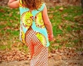 PDF Pattern, Sewing Pattern, Pinafore Top for Girls Sizes 2 through 6