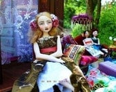 Art Doll Print -Gypsy Caravan- by Christine Alvarado