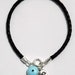 Braided Leather Hamsa Hand Charms Bracelet