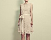 Lace Shift Dress Vintage inspired - Various Fabrics - Lace shell only - Made to Order