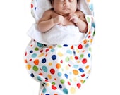 Baby shower gift blanket - Newborn Noonie - Cirque