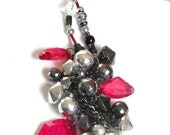 Rock and roll necklace disco ball