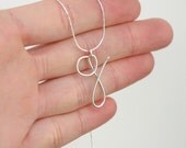 letter pendant. personalized initial. alphabet a-z regular or new MILANA font. cursive alphabet. letters a, m, k, s, e, j, l, c