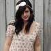Knit Headband in Creamy White with Large Bow // Adult Off-White Bow // Preppy Knitted Headband