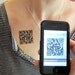 Custom QR Code Temporary Tattoos