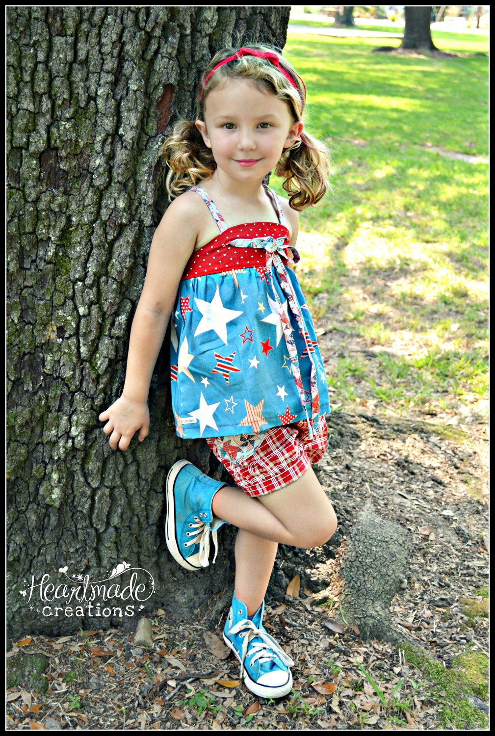 TOP - "Let Freedom Ring" Katie Top - 6/12mo, 12/18mo, 2/3, 4/5 and 6/7