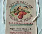 Apple Valley Premium Flour, Winchester, Virginia, Novelty Bag/Sack
