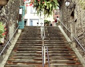 Photograph of an Old Quebec City Staircase - 4x6