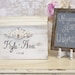 Shabby Chic Card Box Personalized Wedding (item P10141)