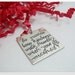 Sterling Silver Square Charm - One Inch Hand Stamped Pendant