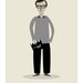 Woody Allen Print - 8x10 or A4