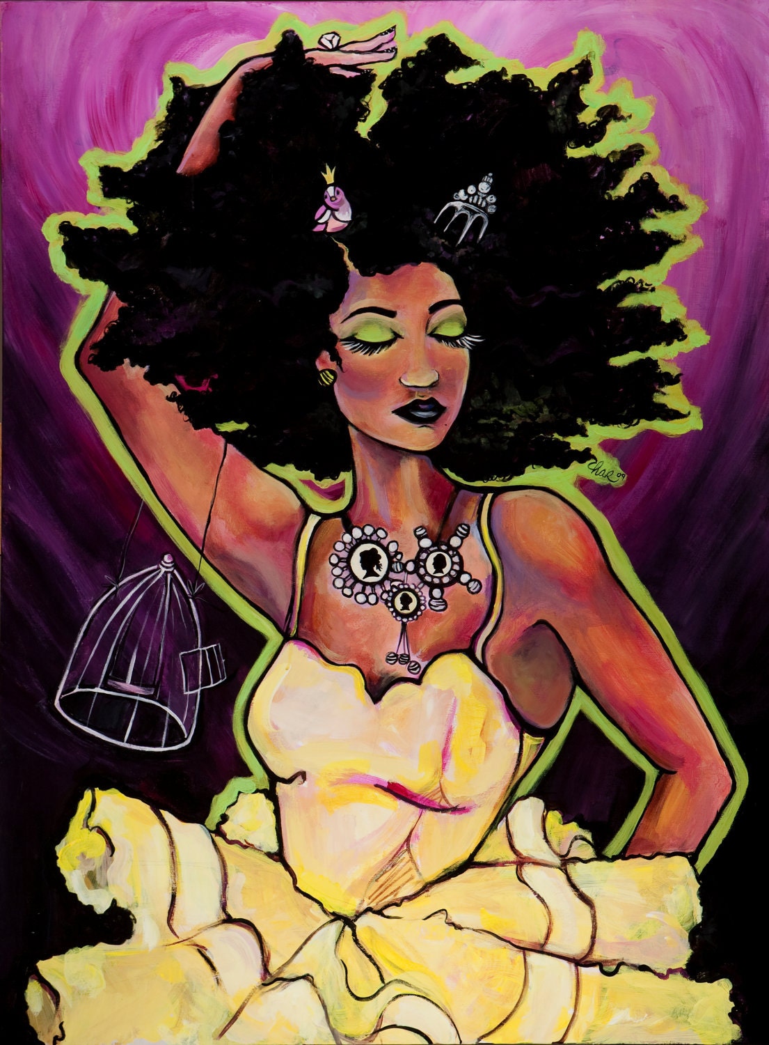 SELF PROCLAIMED QUEEN by Charity Daw
