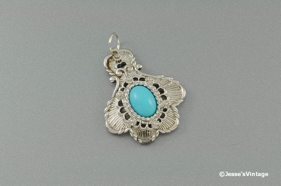 Upcycled Pendant from Vintage Barrera for Avon Earring