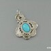Upcycled Pendant from Vintage Barrera for Avon Earring
