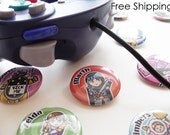 Super Smash Bros. Melee BUTTONS - Free Shipping