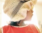 SALE 2T to 4T Flower Sun Hat Summer Toddler Hat - Crochet Flower Hat Summer Cloche Hat Rose Flower Flapper Hat Girl Photo Prop