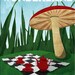 Travel Poster - Wonderland (small - 12 x 16" or A3)
