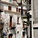Italy Photography - Sicily Photograph - Rustic Mediterranean Home Decor - Old Italian Streets - Stone Windows - Orange Car - Lost Travel Art