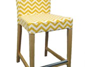Chevron Custom Slipcover for IKEA Henriksdal Bar Stool