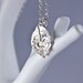 Handmade Leaf Silver Pendant PMC
