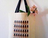 The DecoGeometric Tote - Cotton Canvas tote bag