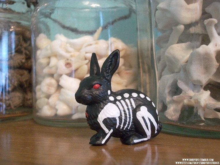 Spooky Skeleton Bunny