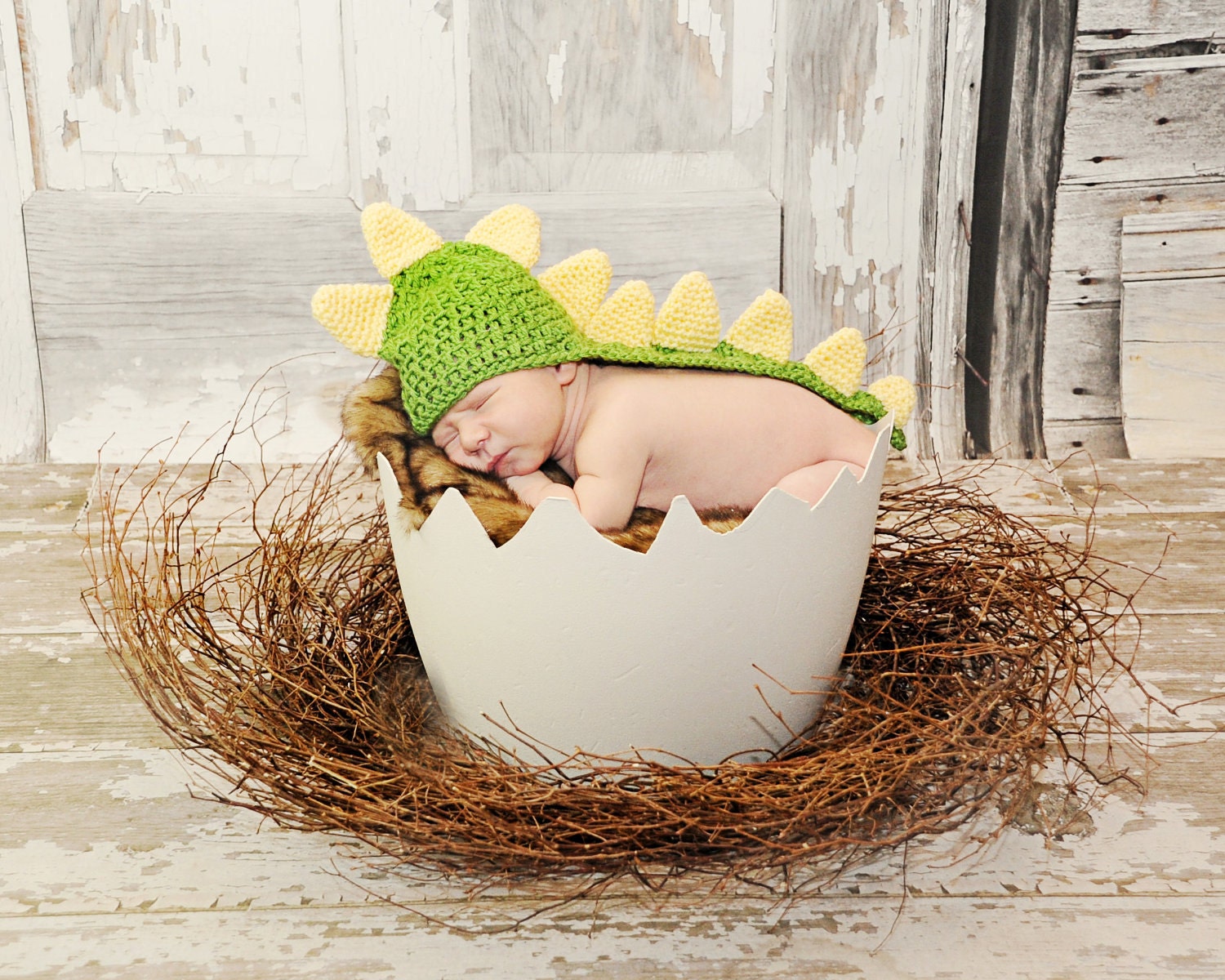 Baby Perfect Dinosaur/Dragon Hat with Long Tail
