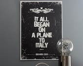 Chalkboard wedding print / Bridal shower gift / Anniversary gift / How we met - "Tell your story 1"